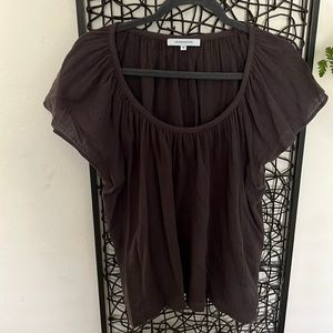 Brown lightweight blouse